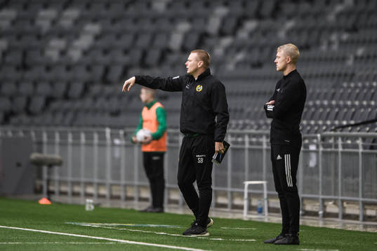 Hammarbys tränare Stefan Billborn