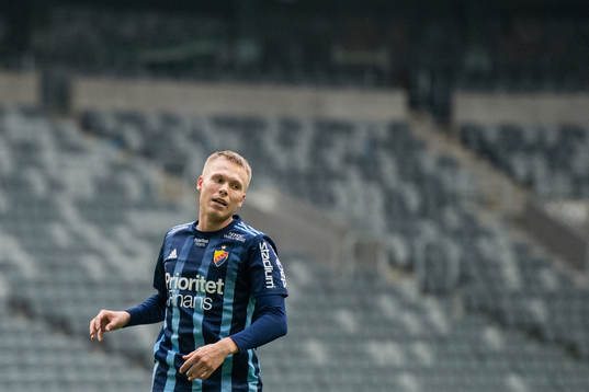 Djurgårdens Jonathan Augustinsson deppar
