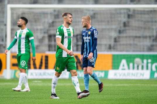 Hammarbys Richard Magyar deppar