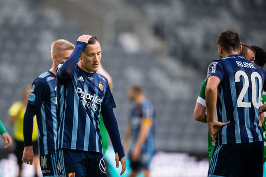 Djurgårdens Fredrik Ulvestad deppar