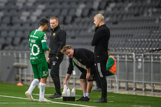 Hammarbys tränare Stefan Billborn