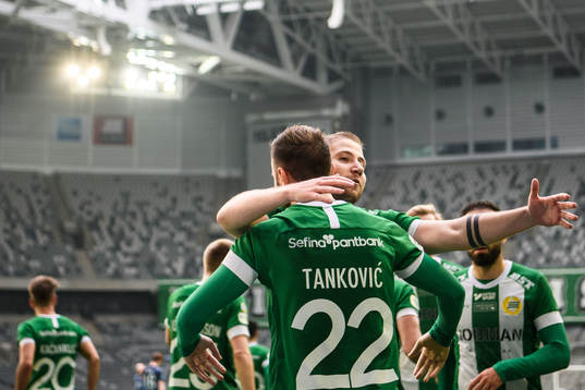 under fotbollsmatchen i Allsvenskan mellan Hammarby och