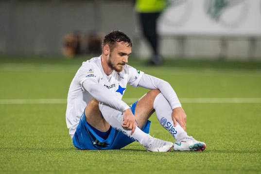 IFK Norrköpings Linus Wahlqvist deppar