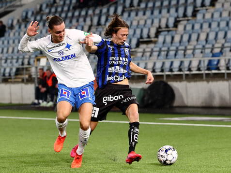 IFK Norrköpings Jonathan Levi och Sirius Axel Björnström