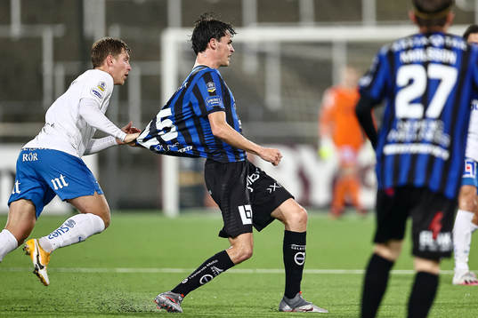 IFK Norrköpings Alexander Fransson och Sirius Jamie Roche