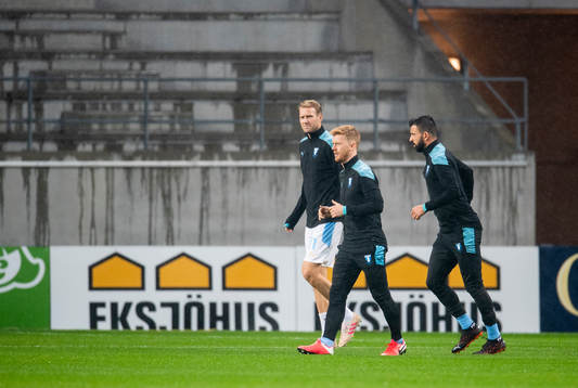 Malmö FFs Anders Christiansen och Ola Toivonen