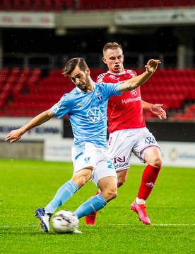 Malmö FFs Adi Nalic och Kalmars Isak Jansson