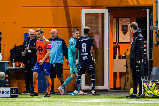 Andreas Lie of Aalesund and Amahl William D'Vaz Pellegrino