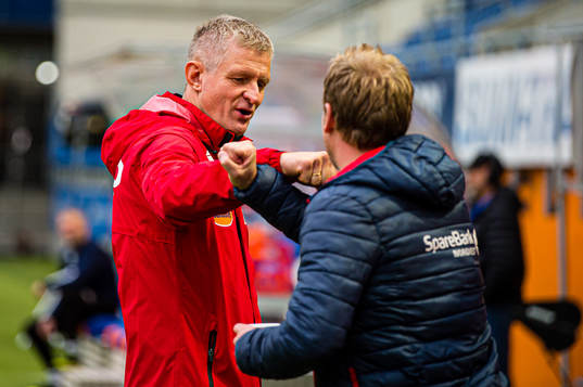 Lars Arne Nilsen, head coach of Aalesund, and Christian