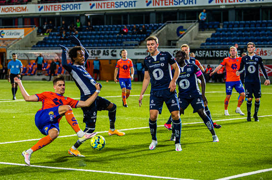 Sigurd Hauso Haugen of Aalesund and Amin Soleiman Askar of