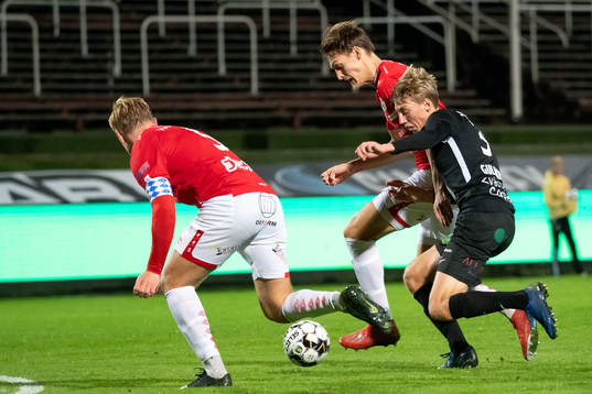 Degerfors Gustav Granath och Västerås Albin Sporrong