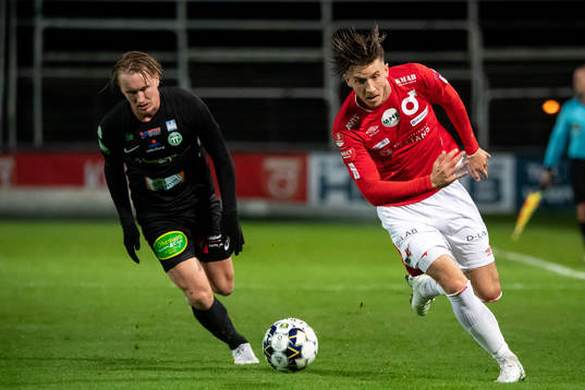Västerås Viktor Steen och Degerfors Daniel Janevski
