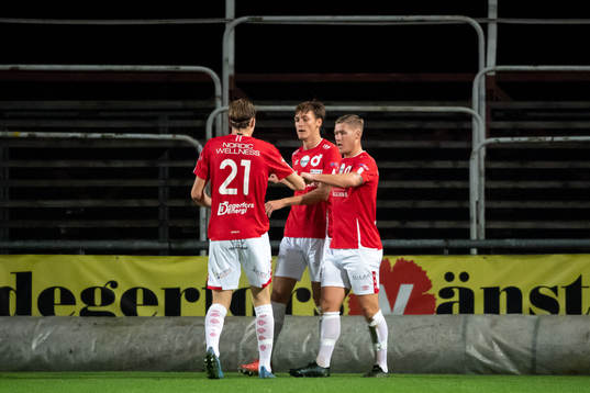 Degerfors Adam Carlén, Gustav Granath och Victor Edvardsen