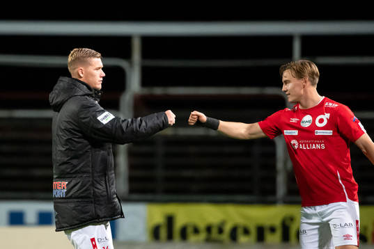 Degerfors Victor Edvardsen jublar