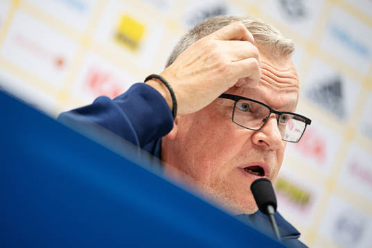 Head coach Janne Andersson