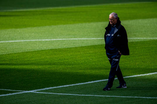 Lars Lagerbäck, head coach of the Norwegian national