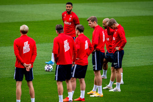 Joshua King of the Norwegian national football team