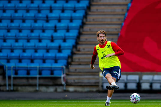 Stefan Strandberg of the Norwegian national football team