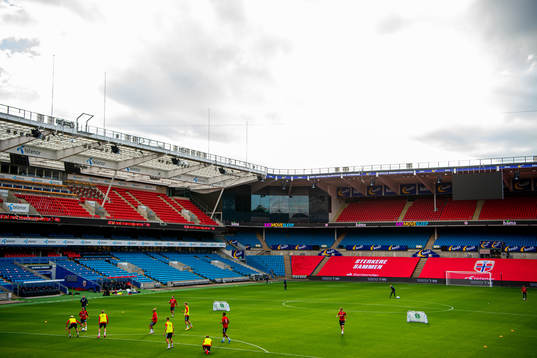 General view of Ullevaal Stadion