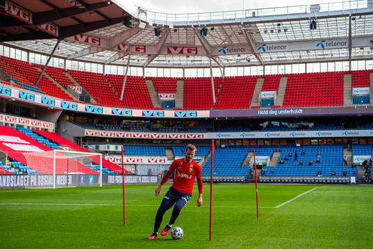 Håvard Nordtveit of the Norwegian national football team