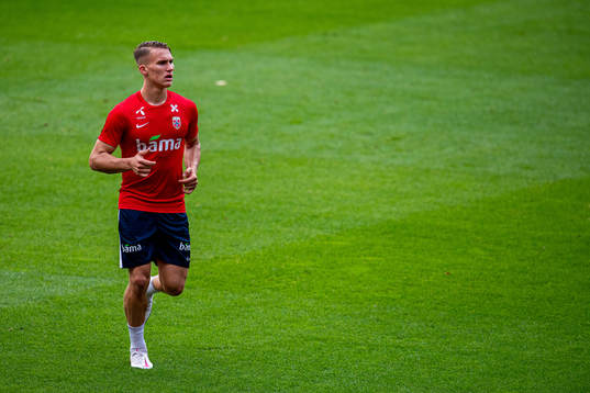 Leo Skiri Østigård of the Norwegian national football team