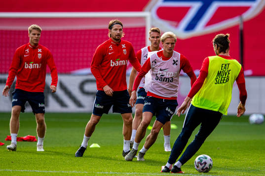 Stefan Strandberg and Morten Thorsby of the Norwegian