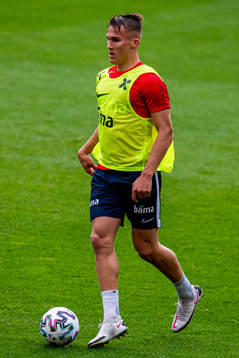 Leo Skiri Østigård of the Norwegian national football team