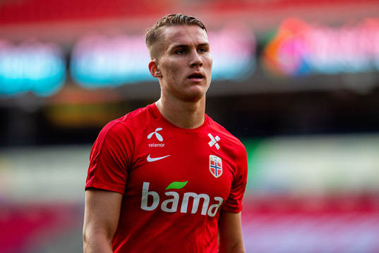 Leo Skiri Østigård of the Norwegian national football team