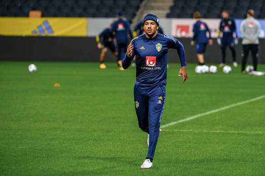 Martin Olsson of the Swedish national football team