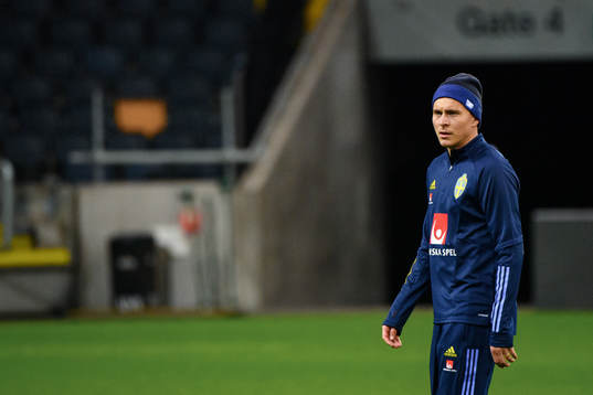 Victor Nilsson Lindelöf of the Swedish national football