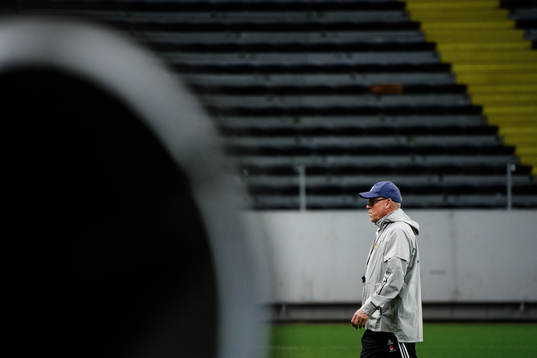 Head coach Janne Andersson of the Swedish national football