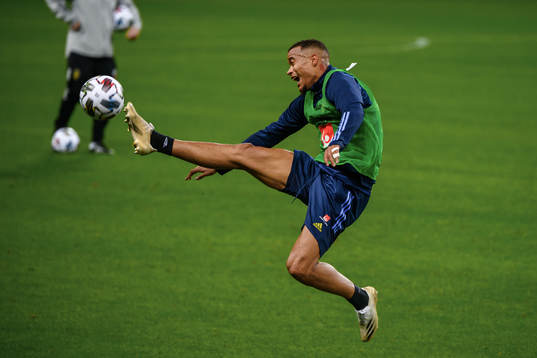 Robin Quaison of the Swedish national football team