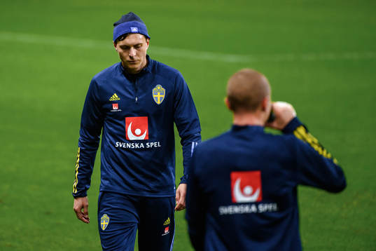 Victor Nilsson Lindelöf of the Swedish national football