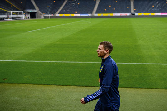Marcus Berg of the Swedish national football team