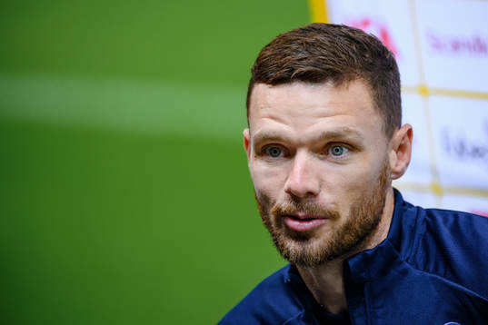 Marcus Berg of the Swedish national football team