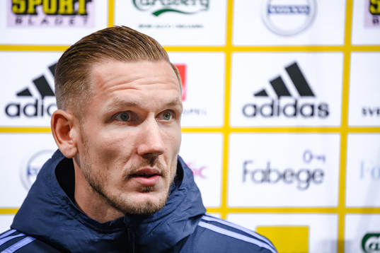Goalkeeper Robin Olsen of the Swedish national football team