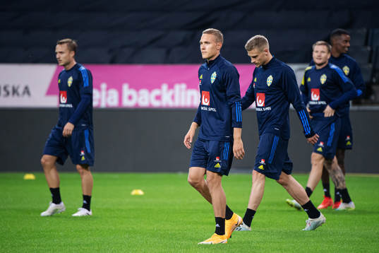 Ludwig Augustinsson of the Swedish national football team
