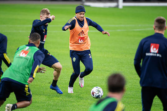 Martin Olsson of the Swedish national football team