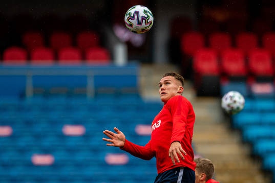 Leo Skiri Østigård of the Norwegian national football team