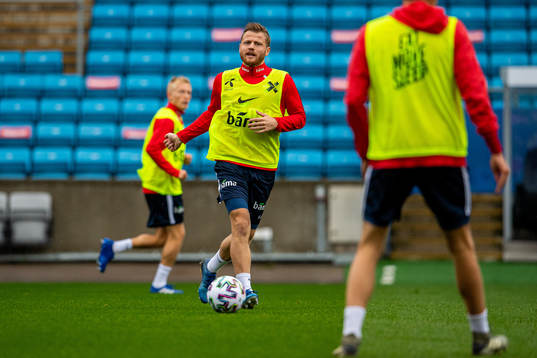 Fredrik Midtsjø of the Norwegian national football team