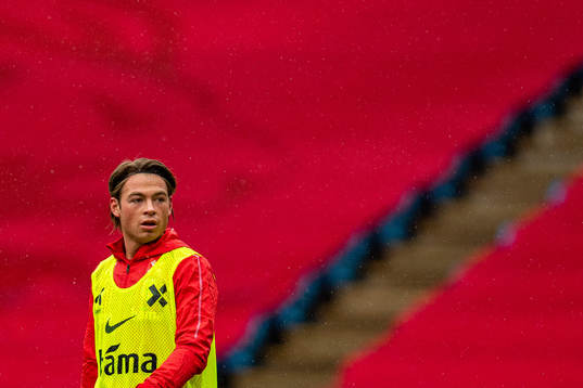 Patrick Berg of the Norwegian national football team