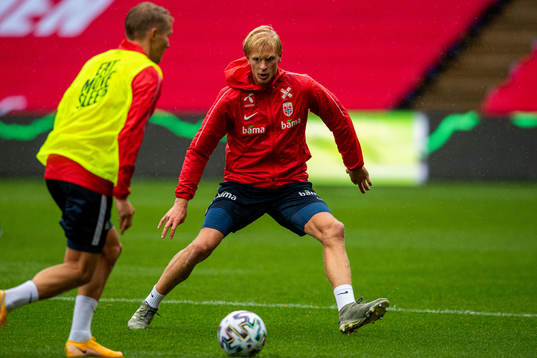 Morten Thorsby of the Norwegian national football team