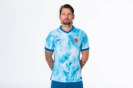 Stefan Strandberg of the Norwegian national football team