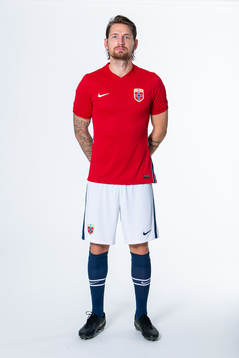 Stefan Strandberg of the Norwegian national football team