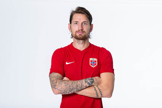 Stefan Strandberg of the Norwegian national football team