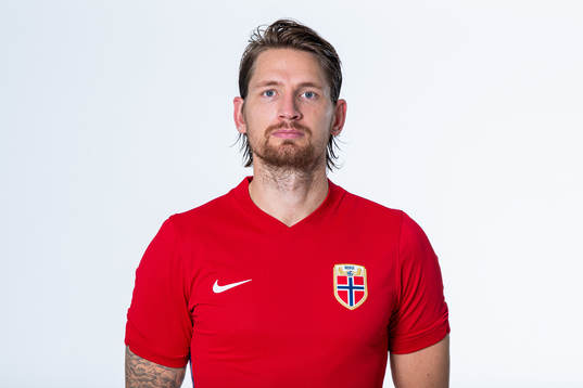 Stefan Strandberg of the Norwegian national football team