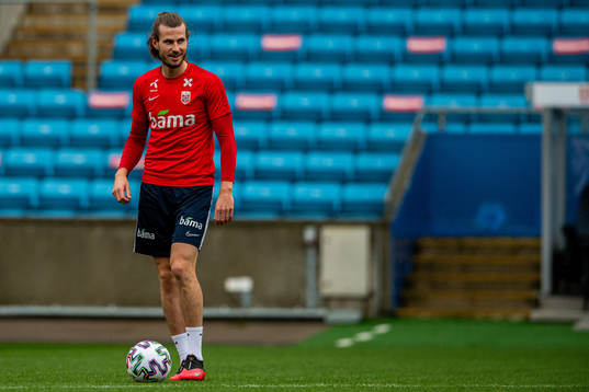 Håvard Nordtveit of the Norwegian national football team