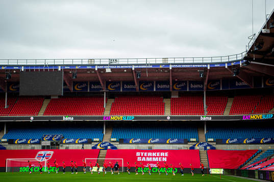 General view of Ullevaal Stadion