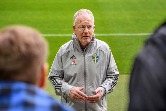 Lasse Jacobsson, scout of the Swedish national football