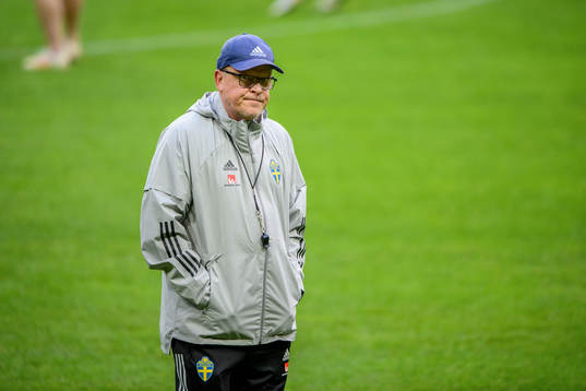 Head coach Janne Andersson of the Swedish national football